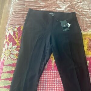 Pull on black slacks NWT